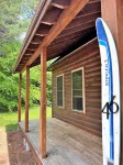 Cabin between Two Lakes -Private Beach on Moose Pond Minutes to Pleasant Mt Ski