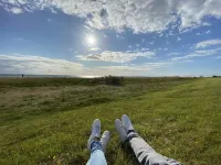 Apartment with 3 bedrooms, balcony and fireplace - perfect for couples/families