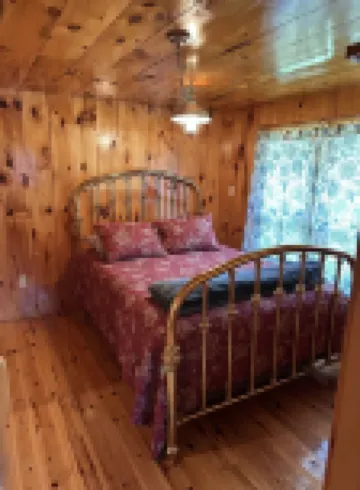 Vintage 1920s Speakeasy Cabin Overlooking the Sandy Shores of Swan Lake!