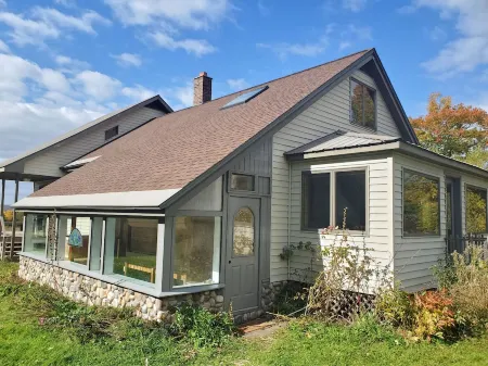 Unique Large House on 40 Acres, Great Views, Bass Pond, and Trails. Pets OK!