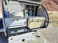 Red Rock Base Camps Teardrop Trailer #2. Take your hotel room outside!