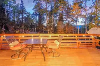 New!  Cozy 2-bedroom A-Frame with Hot Tub, Fire Pit, WiFi, AC and VIEWS!