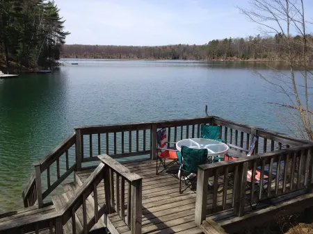 Incredible sunsets over pristine Loon Lake