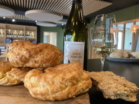 Les Appartements du Domaine Gueguen Отели в г. Шабли