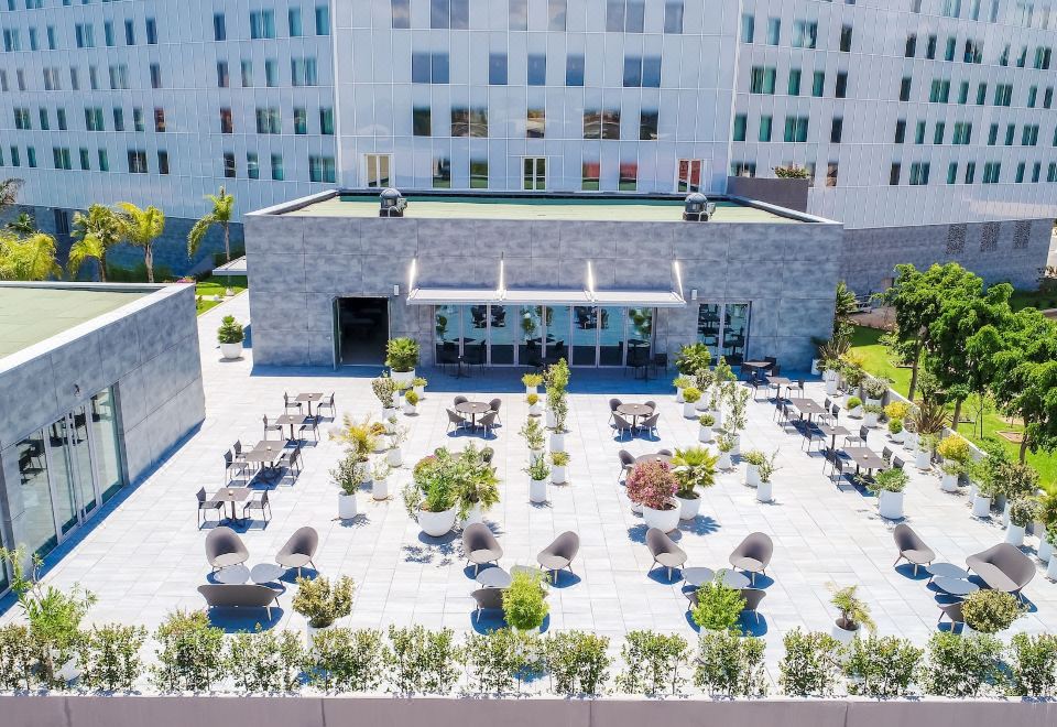 노보텔 객실 내부 모습