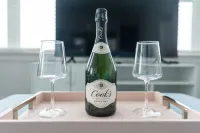 Spacious Living Area and Fully-Equipped Kitchen - Elegant Urban Retreat