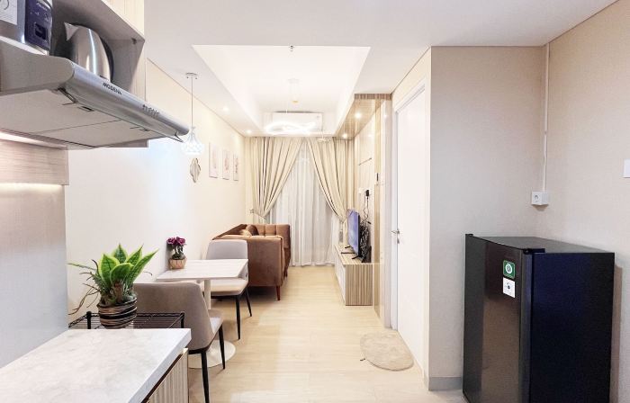 Good Deal and Homey 1Br Tamansari Skylounge Makassar Apartment