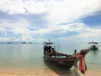 蘇梅島塔林甘日落海灘度假村及水療中心 鄰近拉贾码头的酒店