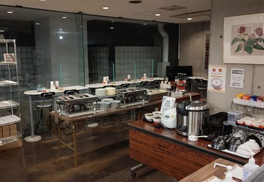 쓰야마 센트럴 호텔 아넥스의 무료 조식 또는 자전거 대여 안내