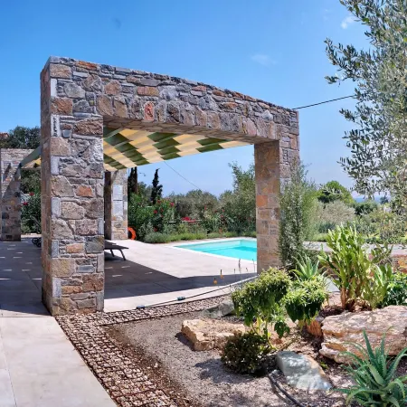 Ouzo Stone House 1 with Private Pool