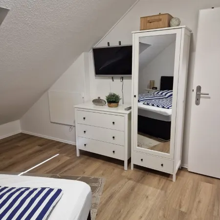 Holiday apartment directly on the beach of the North Sea and still central in Bensersiel