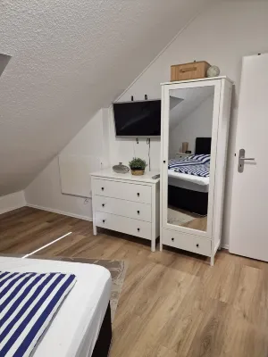 Holiday apartment directly on the beach of the North Sea and still central in Bensersiel