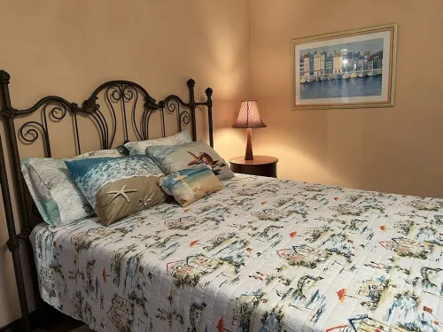 Quiet Beach Front View with Direct Access to Sand