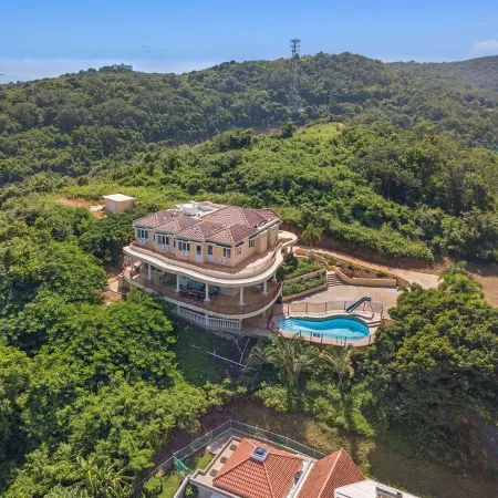 One of Puerto Rico’s Most Stunning 5 bedroom Oceanview Villas with  Pool & Slide