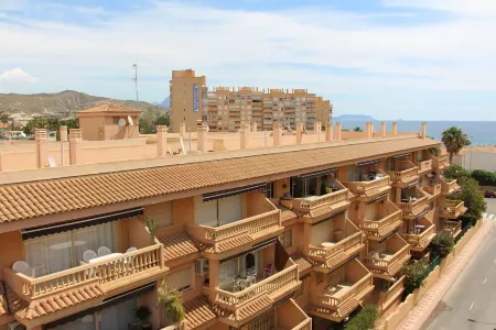 Modern apartment with great pool, next to harbour, boulevard and beach