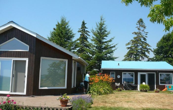 House On the Shore of Lake Ontario Near Presqu'ile Park
