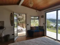 Stunning Eco Cabin with views of full stretch of 90 Mile Beach and Ahipara