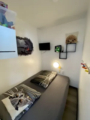 Attractive apartment with 6 beds and lot of comfort for vacation from 1. minute