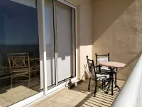Condo at front of the beach inside a Resort compound hotel.