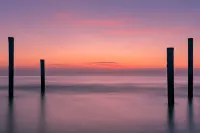 Evening silence, holiday apartment in "De Feerjenhusen" on the Haubarg of Vollerwiek Hotels in Vollerwiek