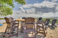 Family-Friendly Ottertail Home on Rush Lake! - Parking