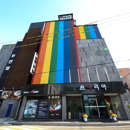 Jeonju Sanjeong-Dong Aria Отели рядом со станцией Станция Jeonju