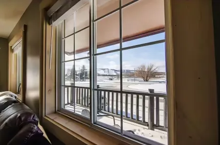 Boyne Mtn Views! 2BR w/ Patio & Fire Pit Access