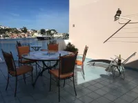 Panorama from Postcard sea view apartment in the port of Ischia