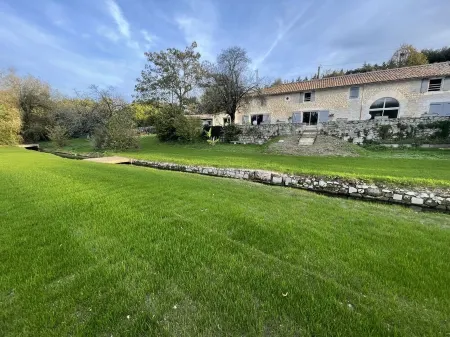 Longère Charentaise Rénovée Avec Piscine, Étang, Grand Parc Boisé