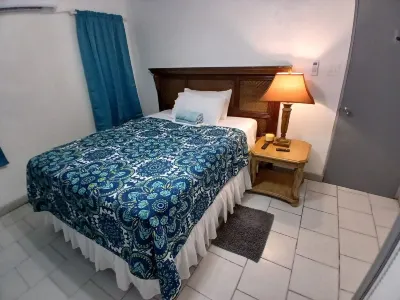 2-bedroom apartment in Cane Garden Bay with AC, WiFi, right on the beach front Hotel a 