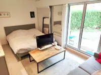 Luminous Studio Champs Elysées with  terrace.