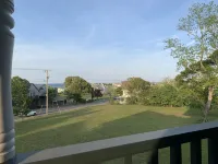 Victorian cottage overlooking downtown Oak Bluffs and the Harbor.