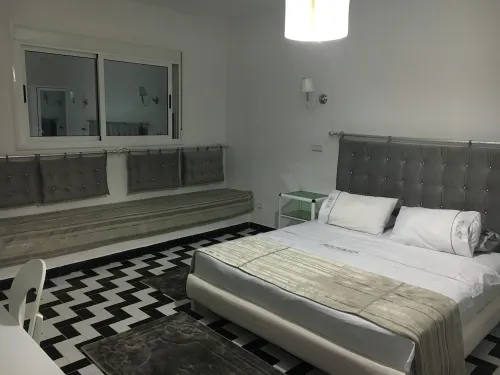 Villa foot in Saidia water