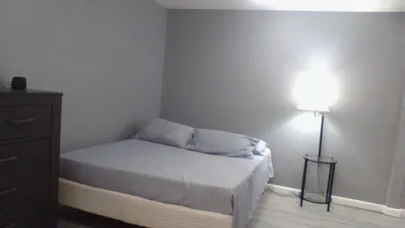 Quiet and comfortable fully furnished 1 bedroom apartment.