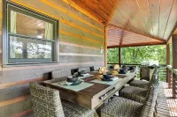 Dog Friendly Cabin w/ Amenities Galore! Frisbee Golf - Gym - Ping Pong - Creek