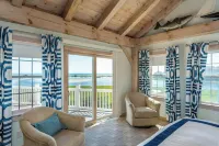 Unique oceanfront windmill with breathtaking views of Nantucket Sound. Hotels near Craigville Beach, Barnstable