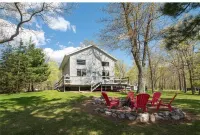 Private cabin on beautiful Long Lake- close to Walker and Longvile