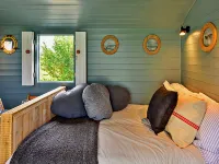 Shepherd's Hut on Llŷn Peninsula by Private Lake