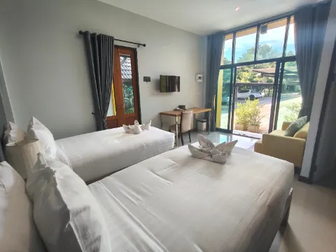 Standard City And Tram View Room With 2 Semi-Double Bed