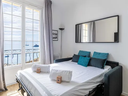 Charming Appt - 1BD/4P- sea view - Antibes Centre