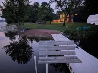 New Modern Lakefront Cabin on West Rush Lake