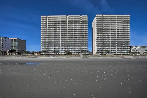 Oceanfront Corner Condo in North Myrtle Beach! - spa