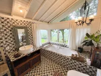 Frame Cabin with Endless Rice Field View