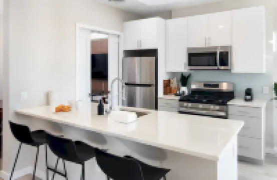 Luxury 2BR Apt + Work-From-Home Space