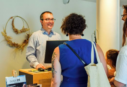 조식 뷔페 전경