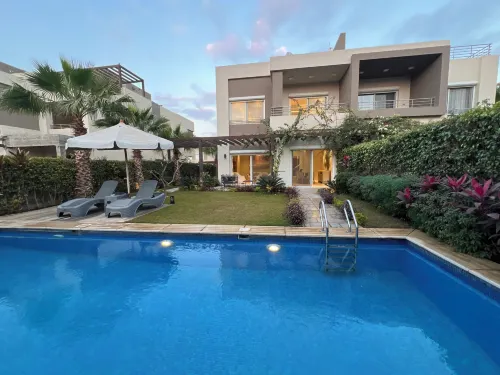 Alsawah 5-Bedroom Villa with Private Pool  Palm Hills Sheikh Zayed - Villas