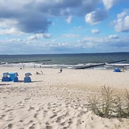 Ostsee-nest, Sonnige Fewo am Achterwasser, 800m zum Strand