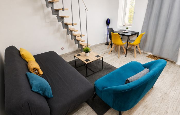 35 m² duplex 8 min walk to Montluçon train station