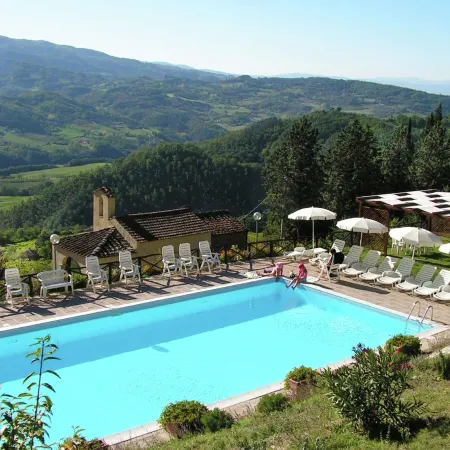 Serene Farmhouse in Dicomano with Swimming Pool