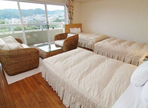 호텔 블루베리 힐 가쓰우라 외관